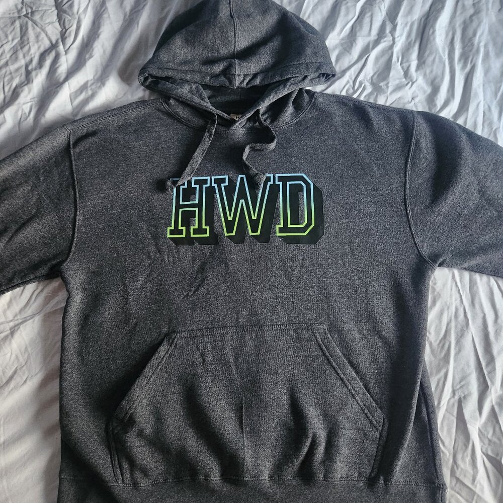HalfWay Dead Grey Hoodie, Size Large (Worn Once)
